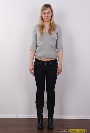 Czech Casting  invite you to explore free pictures featuring Renata unveiling amazing shape